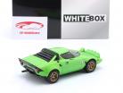 Lancia Stratos HF year 1975 light green 1:24 WhiteBox