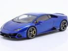 Lamborghini Huracan Evo Année de construction 2019 nethuns bleu 1:18 AUTOart