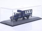 Acryl Vitrine voor Schuco vrachtwagen modellen of auto met Aanhangwagen 1:43 Schuco