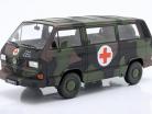 Volkswagen VW T3 Bus Syncro armed forces ambulance 1987 camouflage 1:18 KK-Scale