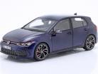 Volkswagen VW Golf VIII GTi Byggeår 2021 blå metallisk 1:18 Norev