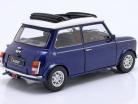 Mini Cooper con tetto apribile blu metallico / bianco RHD 1:12 KK-Scale