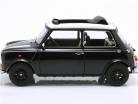 Mini Cooper con techo corredizo negro metálico / blanco RHD 1:12 KK-Scale