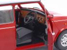 Mini Cooper com teto solar vermelho / branco RHD 1:12 KK-Scale