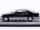 Mercedes-Benz 600 SEC (C140) ano de construção 1992 preto 1:43 Minichamps