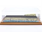 High quality Acrylic Showcase with Diorama base plate Ocean Drive 1:24 / 1:18 Atlantic