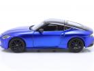 Nissan 400Z ano de construção 2023 azul 1:24 Maisto