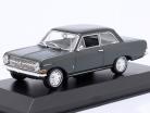 Opel Rekord A year 1962 dark grey / black 1:43 Minichamps