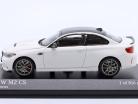 BMW M2 CS (F87) 建设年份 2020 白色的 / 金的 轮辋 1:43 Minichamps