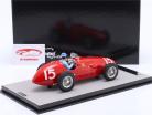 A. Ascari Ferrari 500 F2 #15 vinder England GP formel 1 Verdensmester 1952 1:18 Tecnomodel