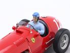A. Ascari Ferrari 500 F2 #12 Wereldkampioen Italië GP formule 1 1952 1:18 Tecnomodel