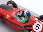 M. Hawthorn Ferrari 246 #6 第二名 摩洛哥 GP 公式 1 世界冠军 1958 1:18 Tecnomodel