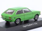 Opel Kadett C City Byggeår 1978 grøn 1:43 Minichamps