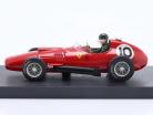 M. Hawthorn Ferrari 801 #10 3e Brits GP formule 1 1957 met bestuurder figuur 1:43 Brumm