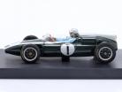 J. Brabham Cooper T53 #1 Sieger British GP Formel 1 Weltmeister 1960 + Figur 1:43 Brumm