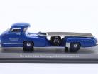 Mercedes-Benz Transportador de autos de carreras azul Preguntarse 1955 azul 1:43 Schuco