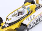 Rene Arnoux Renault RS10 #16 2 Storbritanien GP formel 1 1979 1:18 MCG