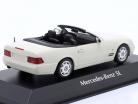 Mercedes-Benz SLクラス (R129) 建設年 1999 白 1:43 Minichamps