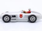 J.-M. Fangio Mercedes-Benz W196 #8 Champion du monde formule 1 1955 avec figurine de conducteur 1:18 WERK83