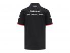 Porsche Team Polo-Shirt 方式 E 黒