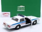 Chevrolet Caprice Chicago Police 1989 blanc 1:18 Greenlight
