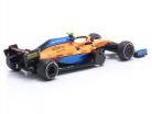 Lando Norris McLaren MCL35M #4 2do italiano GP fórmula 1 2021 1:64 Tarmac Works