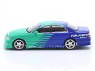 Toyota Chaser JZX100 Falken grøn / blå / sølv 1:64 Tarmac Works