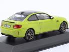BMW M2 CS (F87) ano de construção 2020 luz verde 1:43 Minichamps