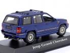 Jeep Grand Cherokee Byggeår 1995 mørkeblå metallisk 1:43 Minichamps