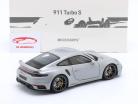 Porsche 911 (992) Turbo S Coupe Sport Design 2021 Argent GT métallisé 1:18 Minichamps