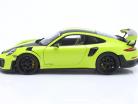 Porsche 911 (991 II) GT2 RS Пакет Вайссаха 2017 acid зеленый 1:18 AUTOart