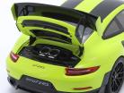 Porsche 911 (991 II) GT2 RS Pacote Weissach 2017 acid verde 1:18 AUTOart