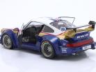 Porsche 911 (964) RWB Rauh-Welt 2022 azul / branco / vermelho / ouro 1:18 Solido