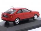 Audi S2 Coupe Bouwjaar 1992 rood 1:43 Solido