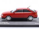 Audi S2 Coupe Byggeår 1992 rød 1:43 Solido