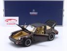 Porsche 911 (930) Turbo Targa 3.3 Año de construcción 1987 marrón metálico 1:18 Norev