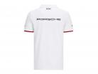 Team chemise polo Porsche Motorsport Collection blanc