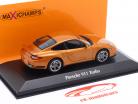 Porsche 911 (997) Turbo Año de construcción 2009 oro metálico 1:43 Minichamps