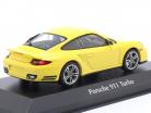 Porsche 911 (997) Turbo 建设年份 2009 黄色的 1:43 Minichamps