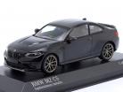 BMW M2 CS (F87) 2020 nero zaffiro metallico / d&#39;oro cerchi 1:43 Minichamps