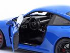 Porsche 911 (991 II) GT3 Byggeår 2018 blå 1:18 Minichamps