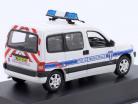 Citroen Berlingo Police Municipale Año de construcción 2007 blanco / azul 1:43 Norev