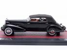 Cadillac V16 Dual Cowl Sport Phaeton year 1937 black closed Top 1:43 Matrix
