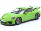 Porsche 911 (991) GT3 SHMEE 150 year 2018 yellow green 1:18 Minichamps