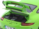 Porsche 911 (991) GT3 SHMEE 150 Baujahr 2018 gelb grün 1:18 Minichamps