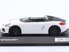 Porsche Boxster Bergspyder bianco / verde / nero 1:43 Spark