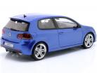 Volkswagen VW Golf 6 R Anno di costruzione 2010 blu 1:18 OttOmobile