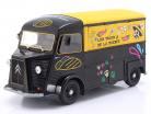Citroen Type H Food Truck Los Tacos de la Muerte 1969 black / yellow 1:18 Solido