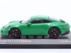 Porsche 911 (992) GT3 Touring 2021 python groen / zwart velgen 1:43 Minichamps