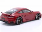Porsche 911 (992) Turbo S Coupe Sport Design 2021 karmijn 1:18 Minichamps